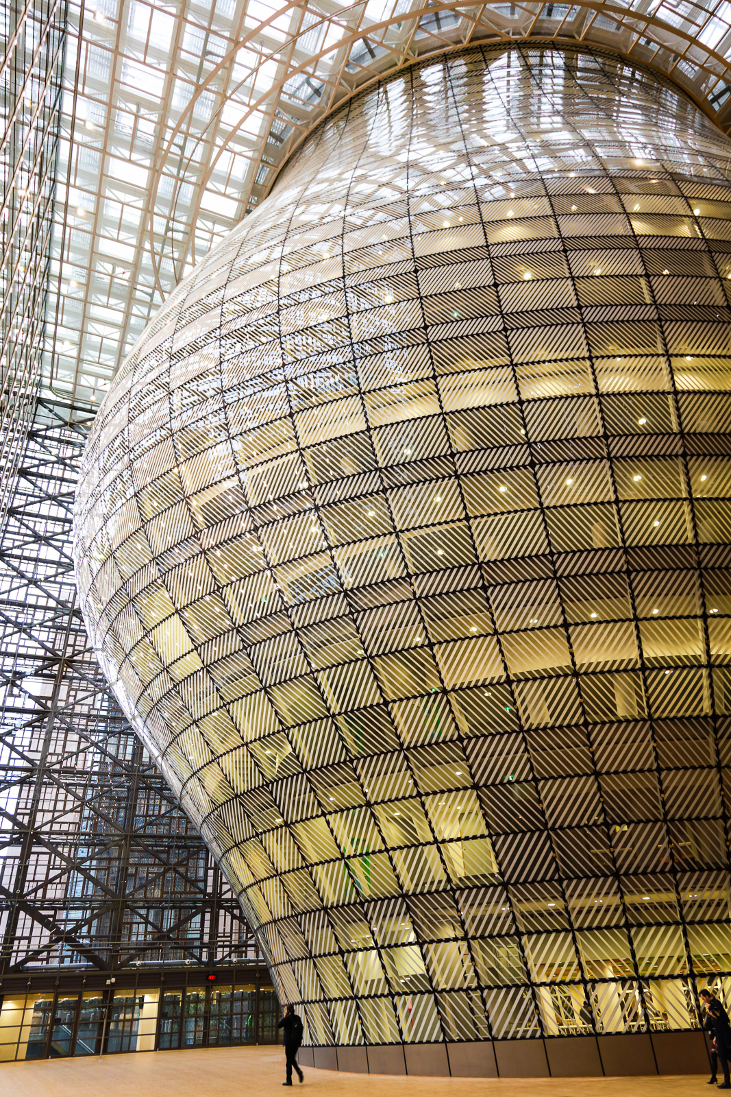 The Europa building, the main seat of the European Council and the Council of the EU